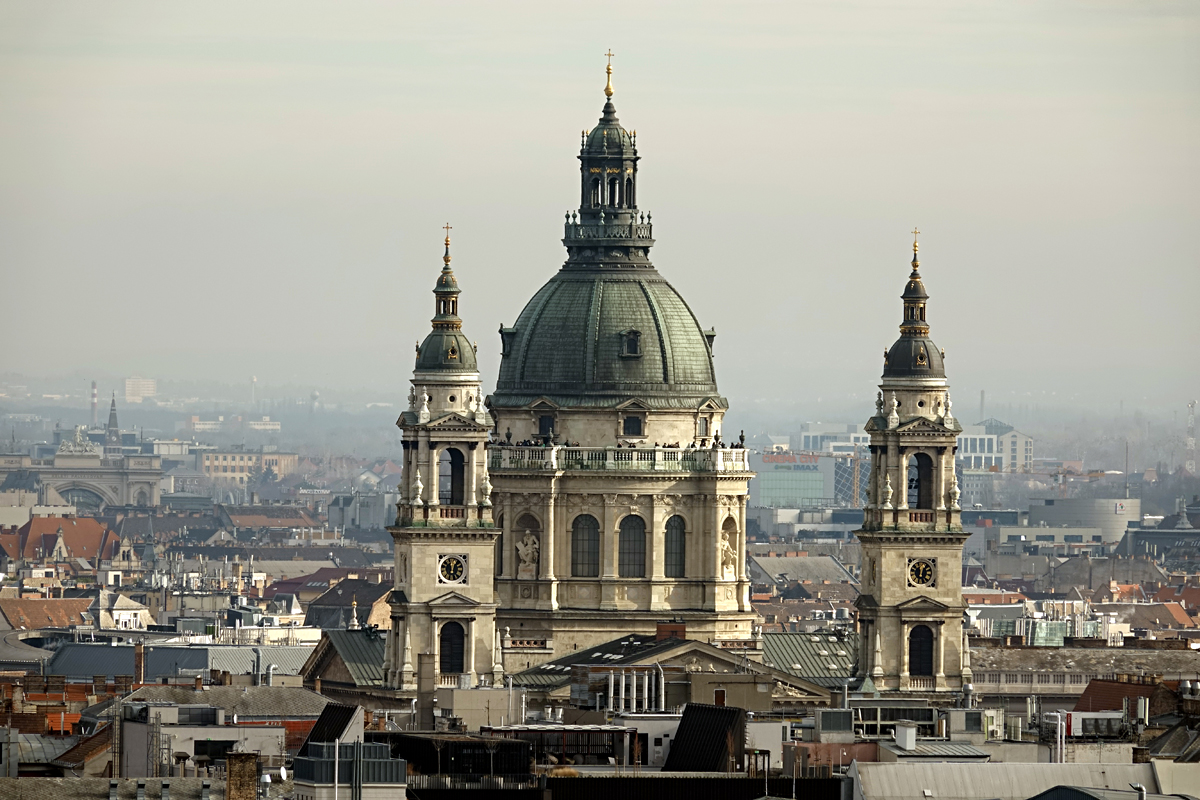 Budapest - Blick auf die St.-Stephans-Basilika