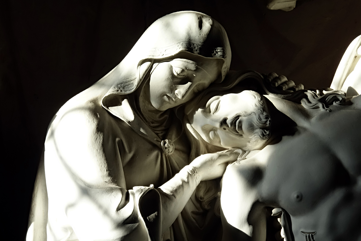 Pieta in der Kirche Trinità dei Monti