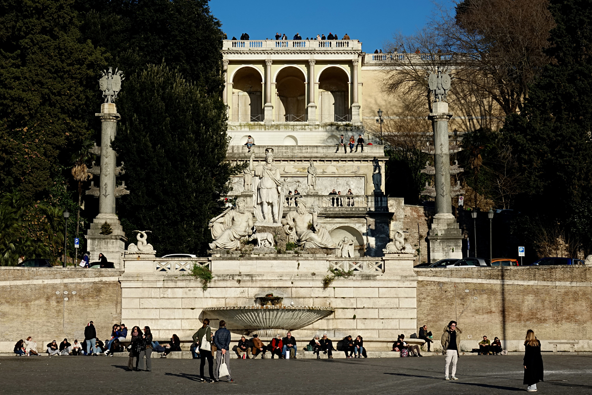 Rom - Fontana della Dea di Roma
