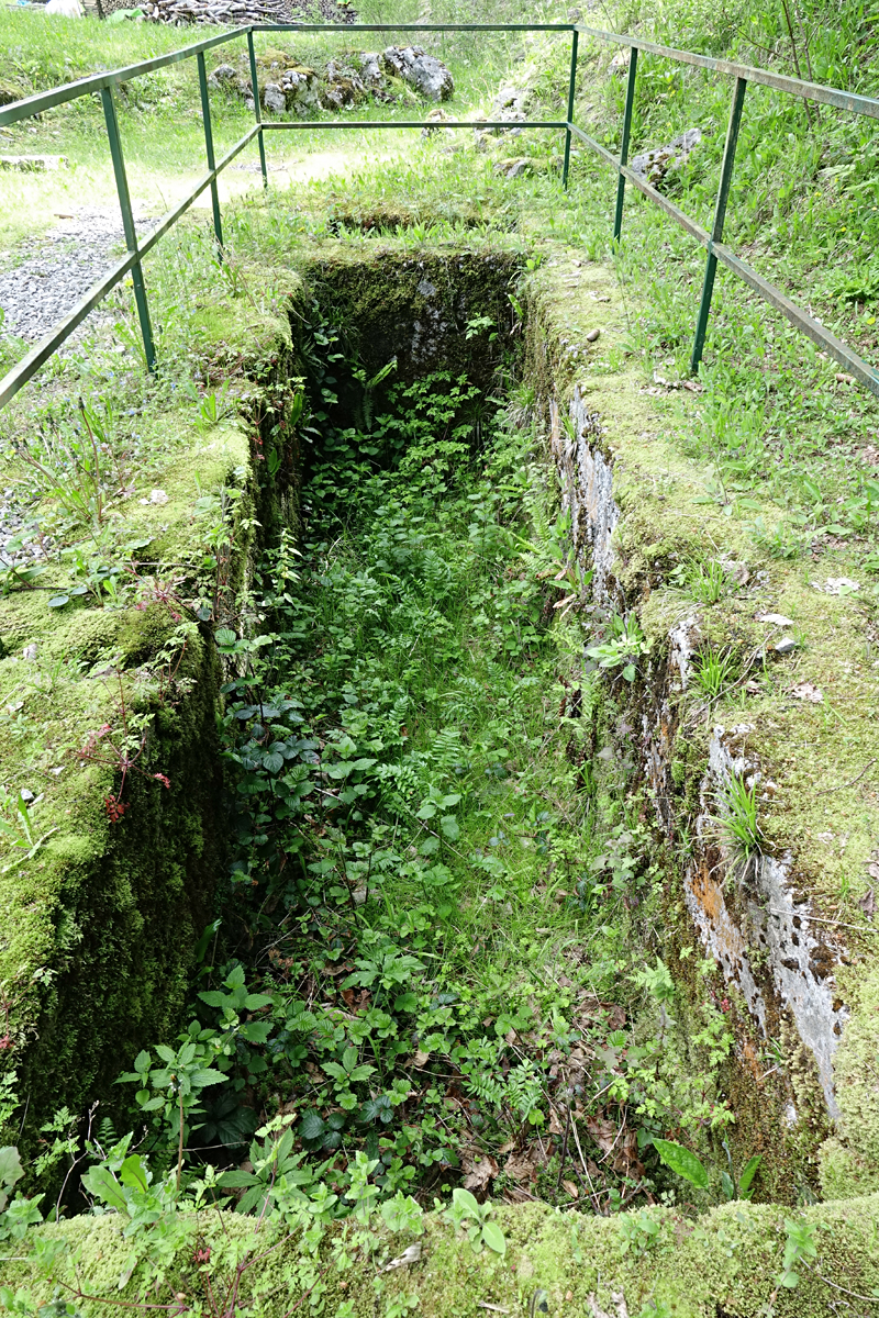 KZ Ebensee - Fundamente