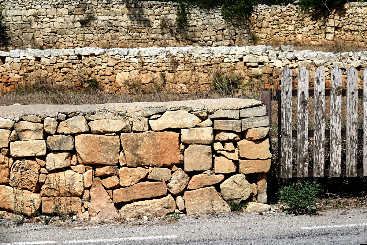 Ħaġar Qim - maltesische Mauern