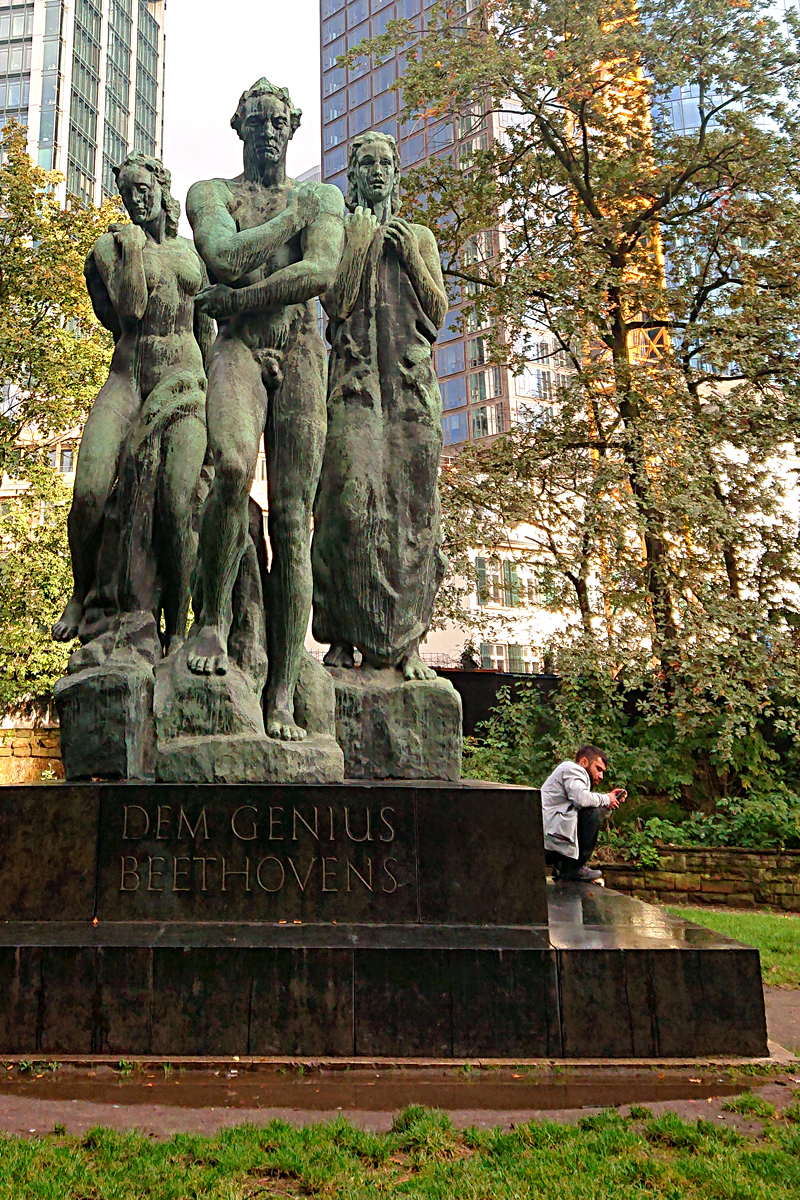 Frankfurt am Main - Beethoven Denkmal Frankfurt am Main - Beethoven Denkmal
