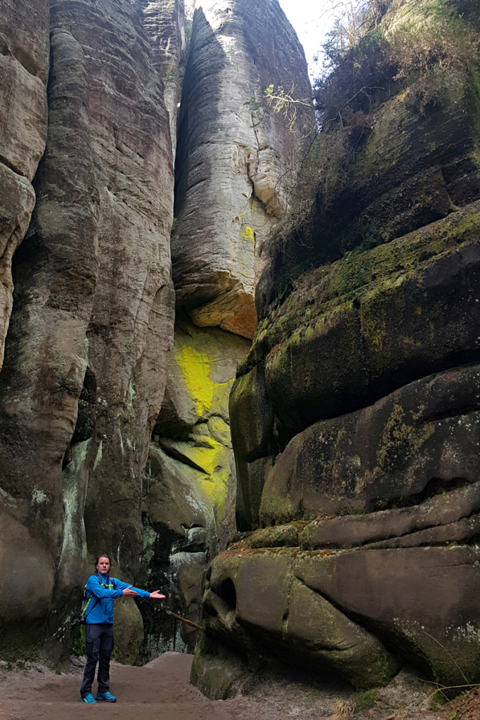 Adersbacher Felsenstadt - Totenkopf