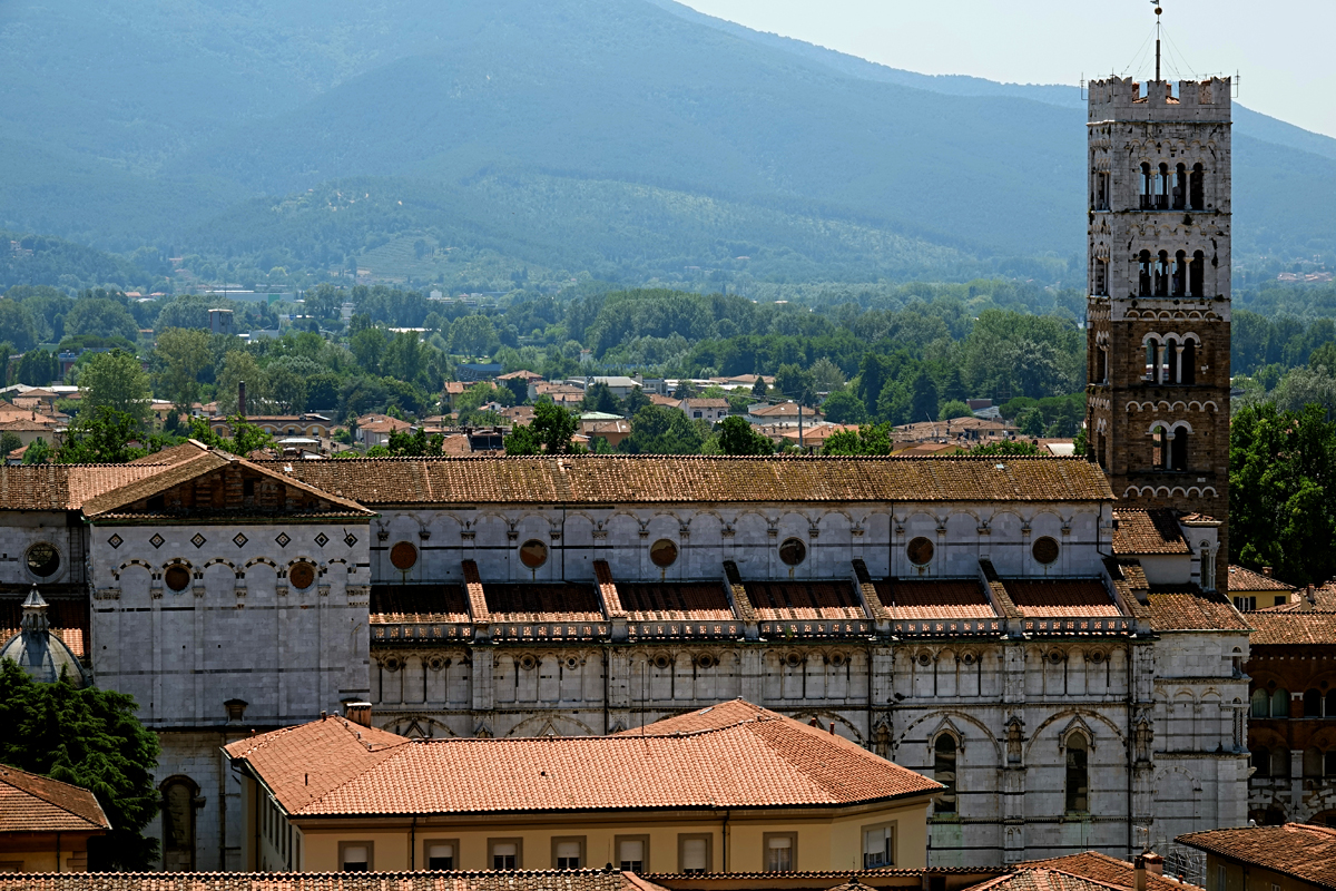 Lucca 2021 - Ausblick vom Torre Guinigi