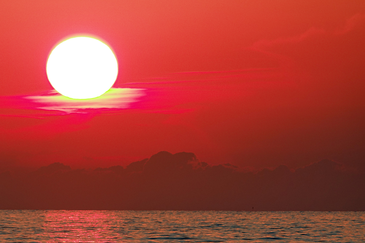 Toskana 2021 – Sonnenuntergang bei Viareggio Toskana 2021 – Sonnenuntergang bei Viareggio