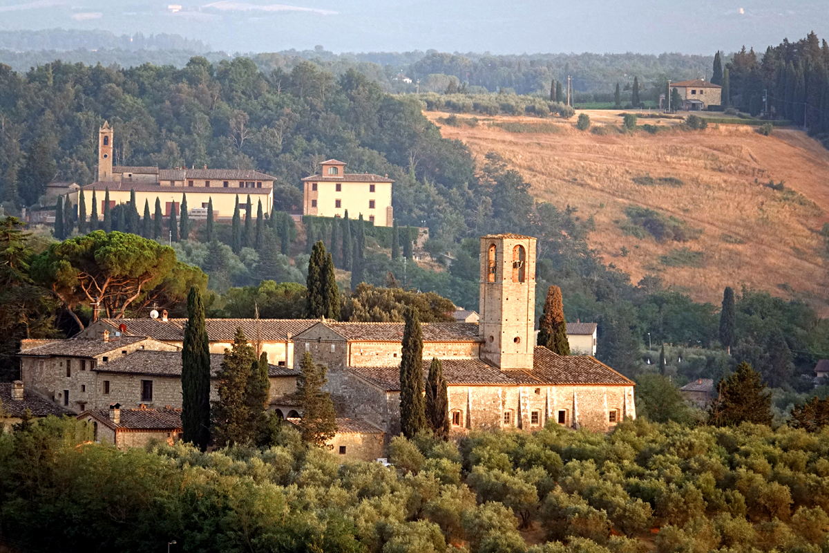 San Gimignano 2021 - Ausblick ins Umland San Gimignano 2021 - Ausblick ins Umland