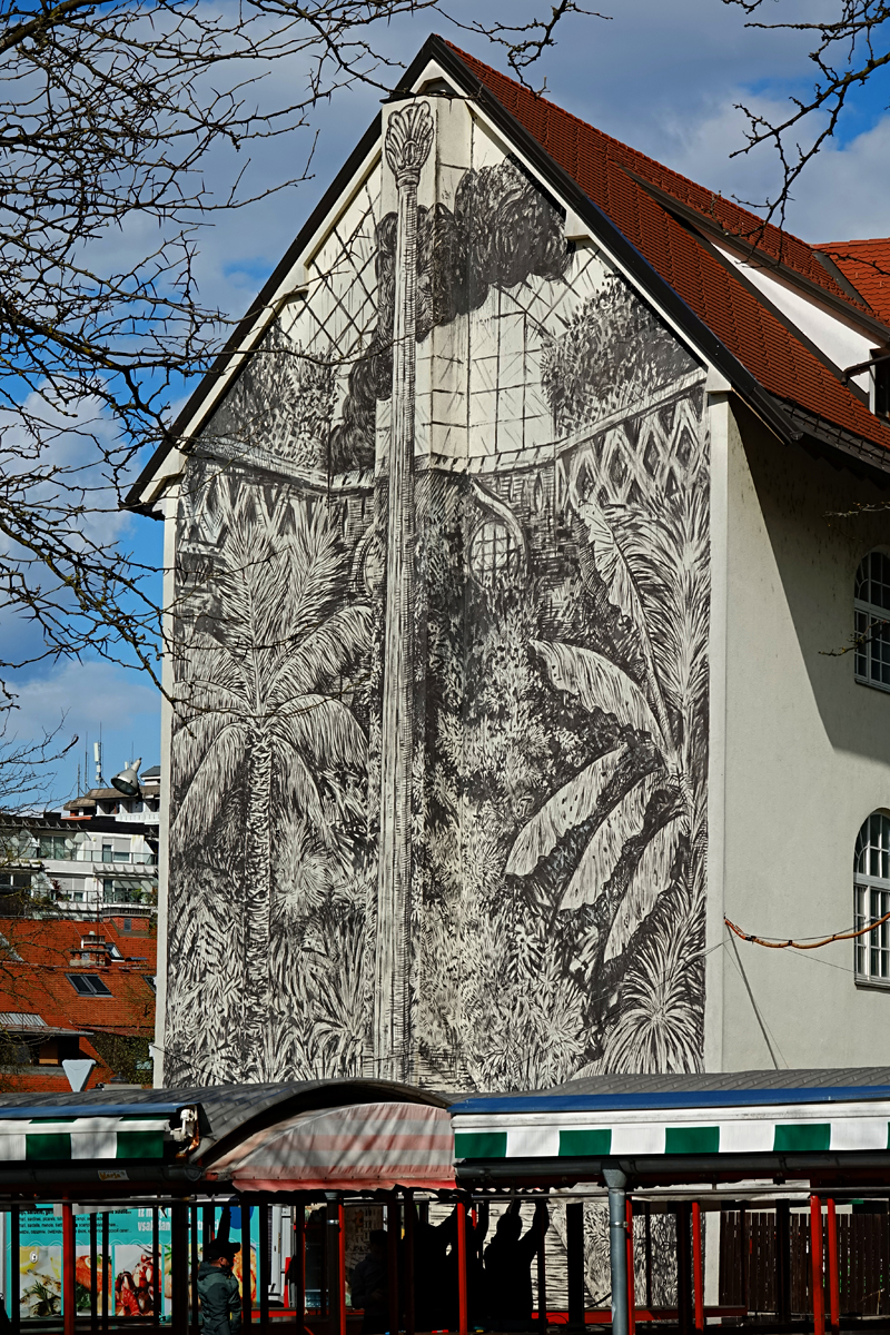 Lubjana 2022 - Marktplatz Laibach