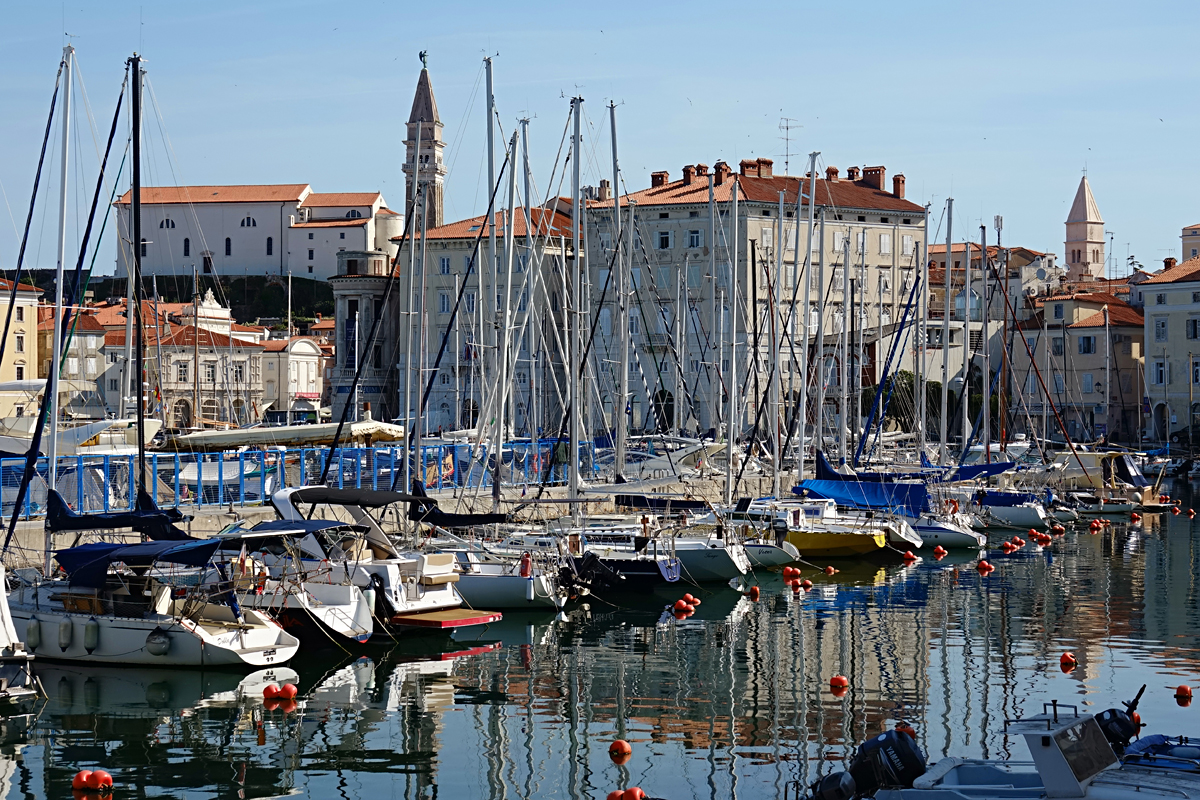 Slowenien 2022 - Hafen von Piran