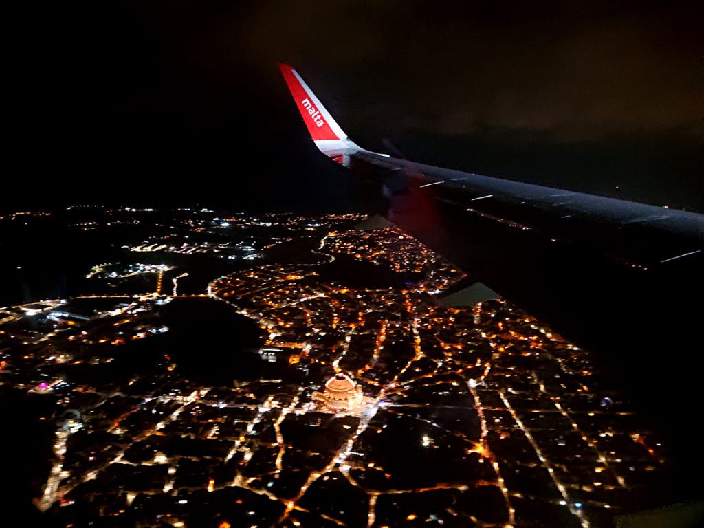 Malta - Landeanflug