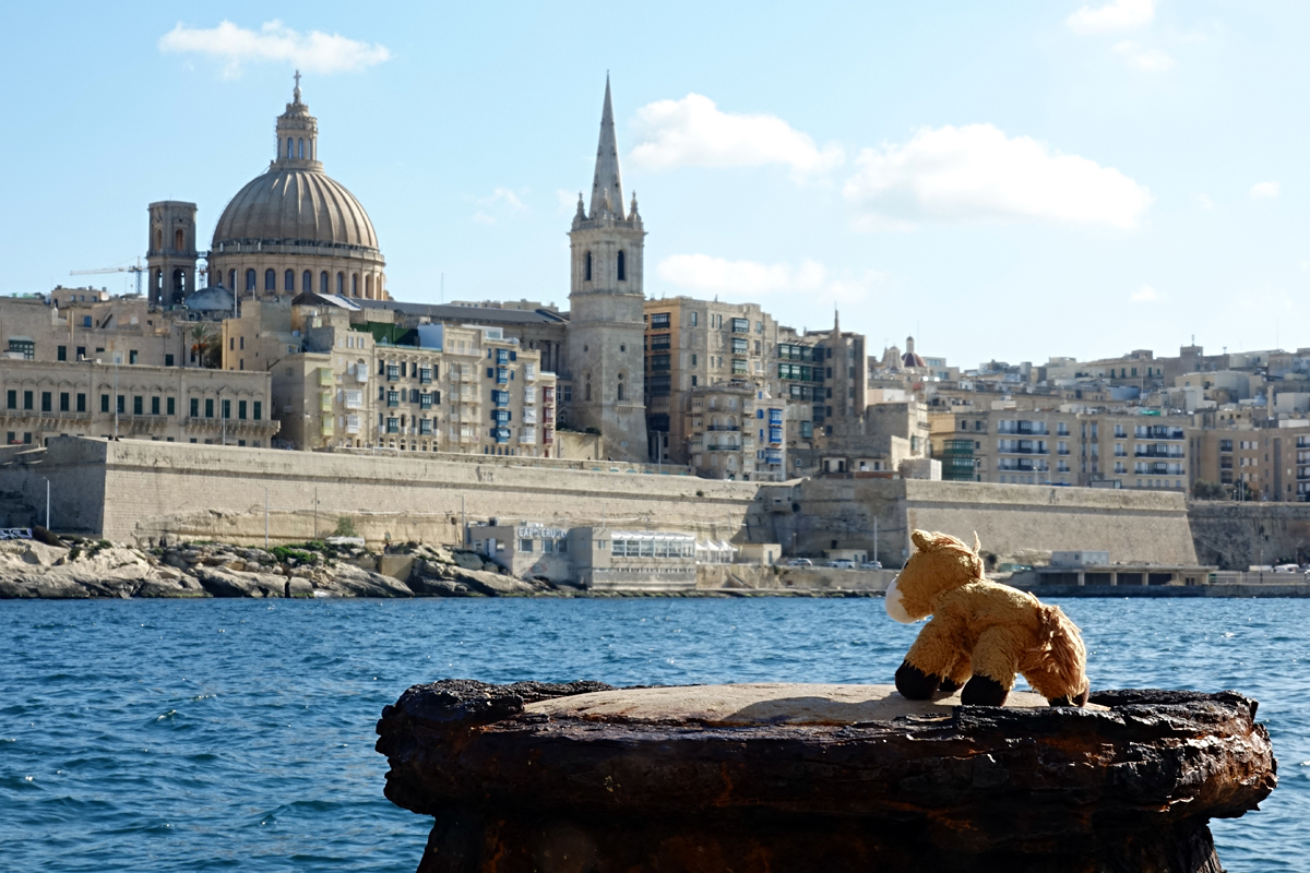 Sliema - Blick auf Valletta