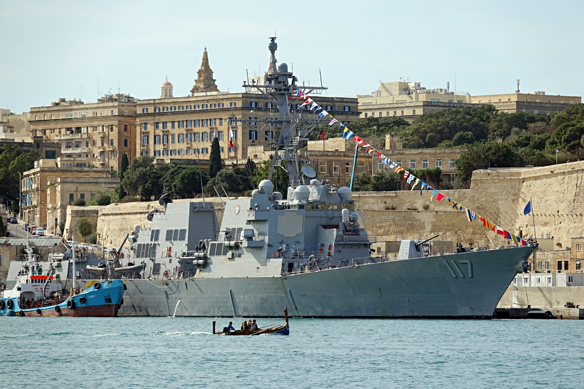 Blick nach Valletta