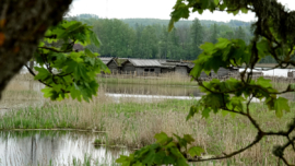 Āraišu - rekonstruierte Pfahlbautensiedlung