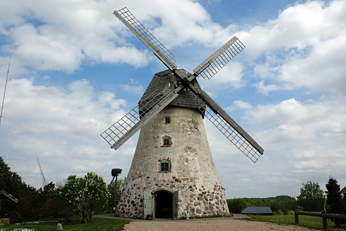 Āraišu - Windmühle