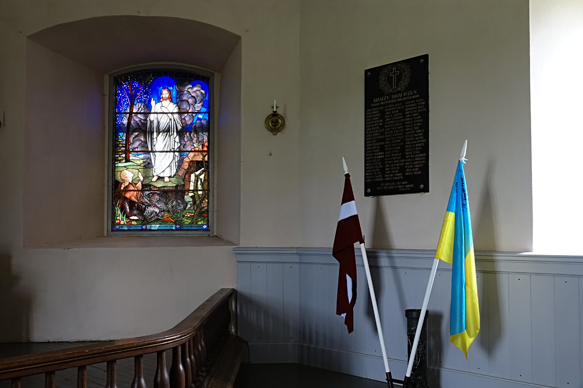 Āraišu - Kirche