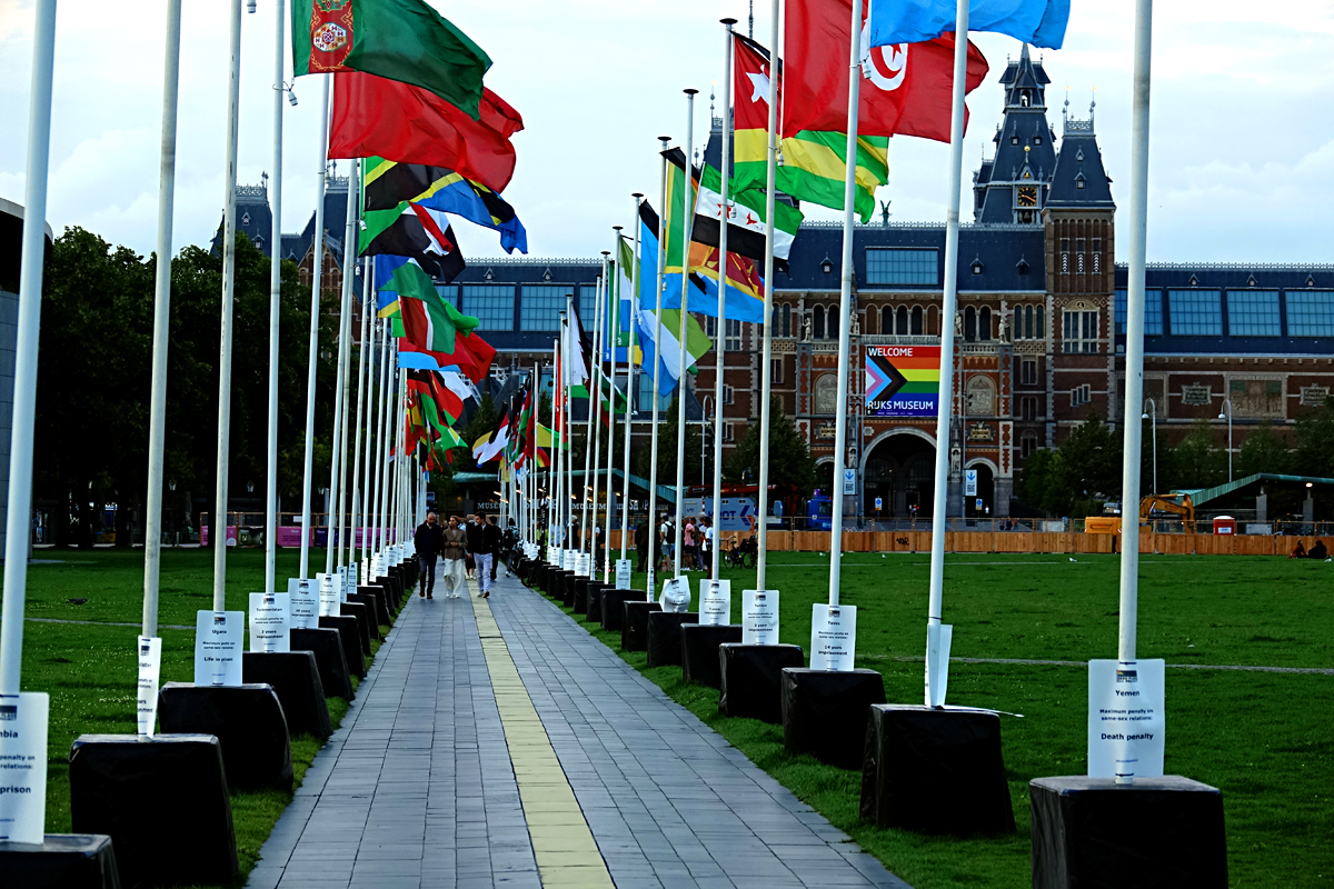 Amsterdam - Zero Flags Project