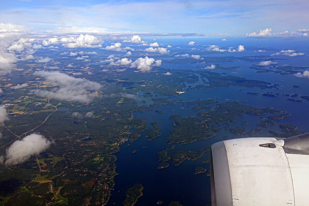 Helsinki 2025 - Landeanflug