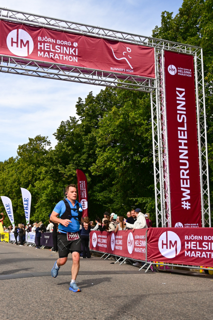 Helsinki Marathon 2025 - Ziel