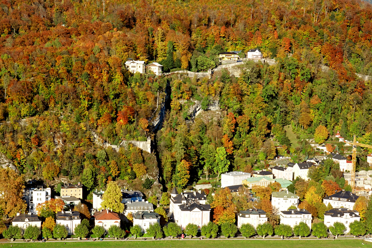 Salzburg 2020 - Blick auf Kapuzinerberg