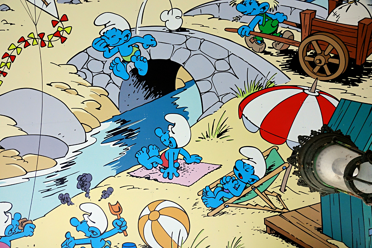 2025-10-31-Brüssel-BRU08301- Brüssel - Schlumpfpassage