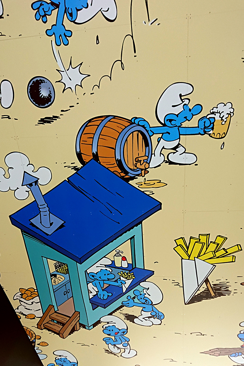 2025-11-02-Brüssel-DSC_0254- Brüssel - Schlumpfpassage