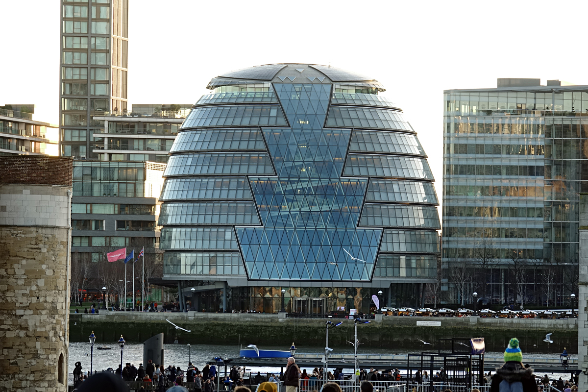 2020-01-03-London-DSC02586 London - City Hall von Norman Foster