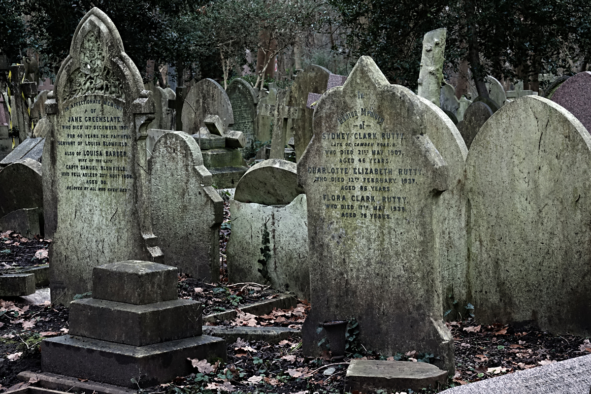 2020-01-05-London-DSC02953 London - Highgate Cemetery