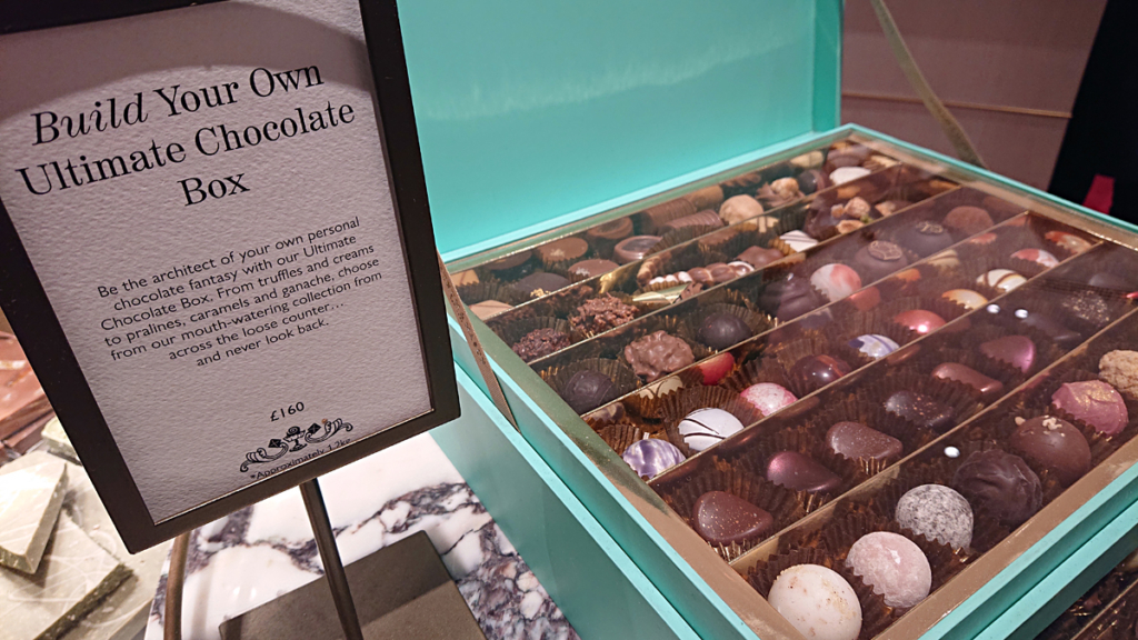 London - 160 Pfund Schokolade