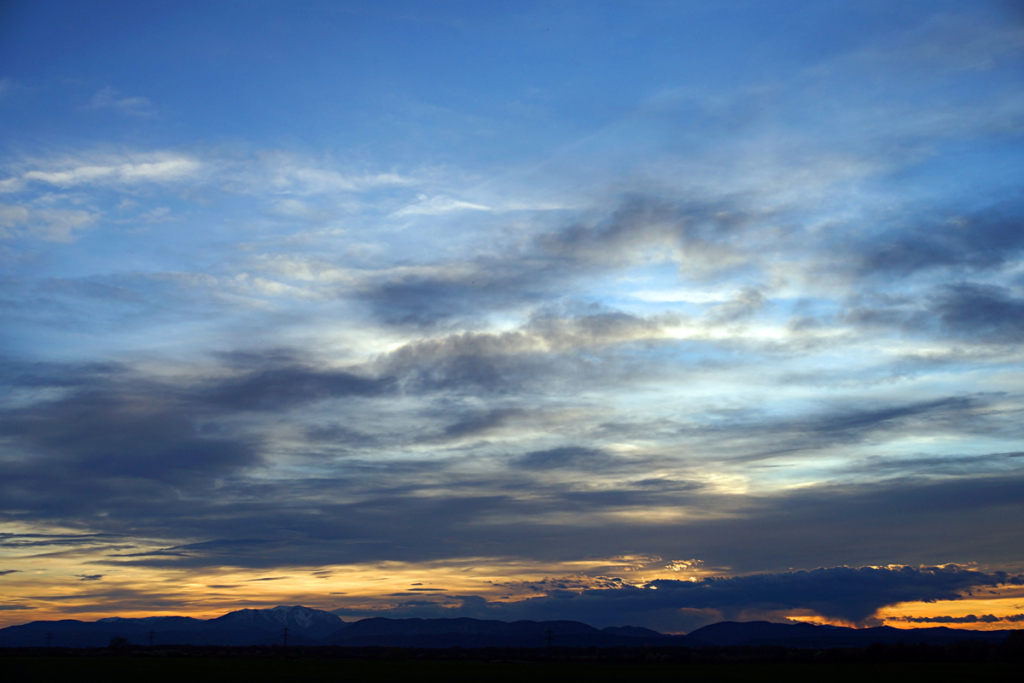 Zillingdorf-Bergwerk - Abendstimmung