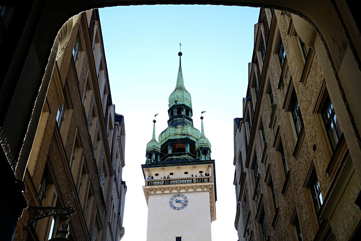 Brünn - Turm des Alten Rathauses