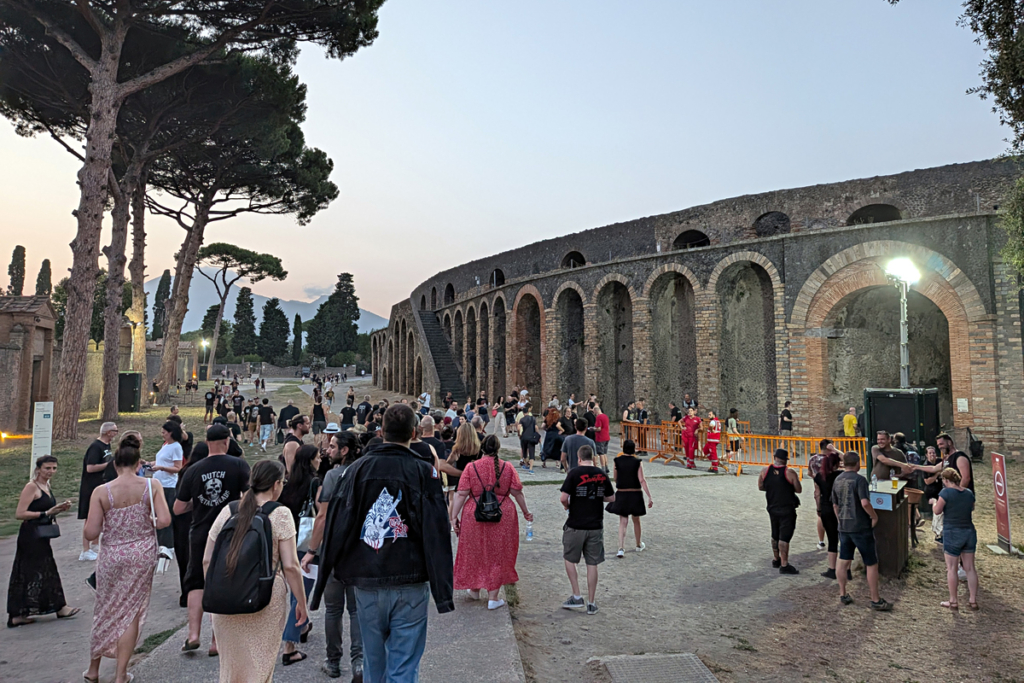 Savatage in Pompeji