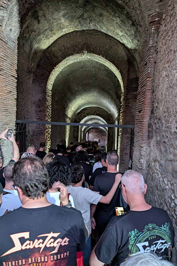 Savatage in Pompeji