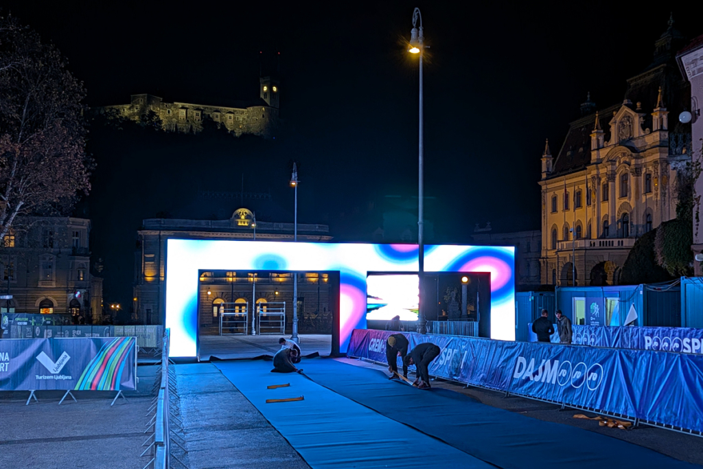 Ljubljana Marathon - Finish