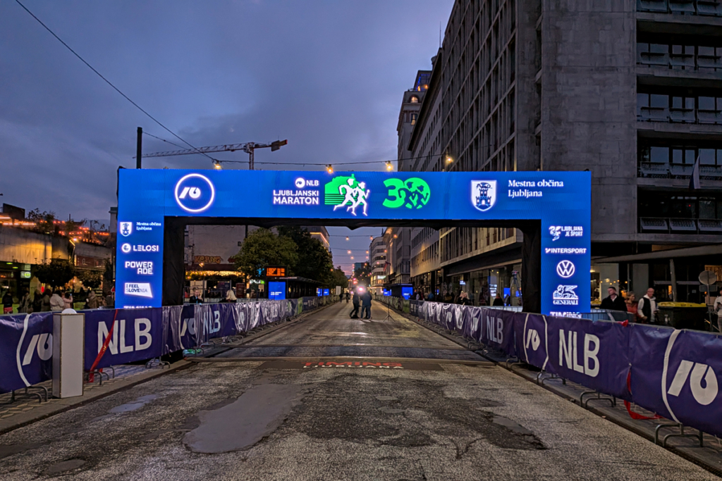 Ljubljana Marathon - Start