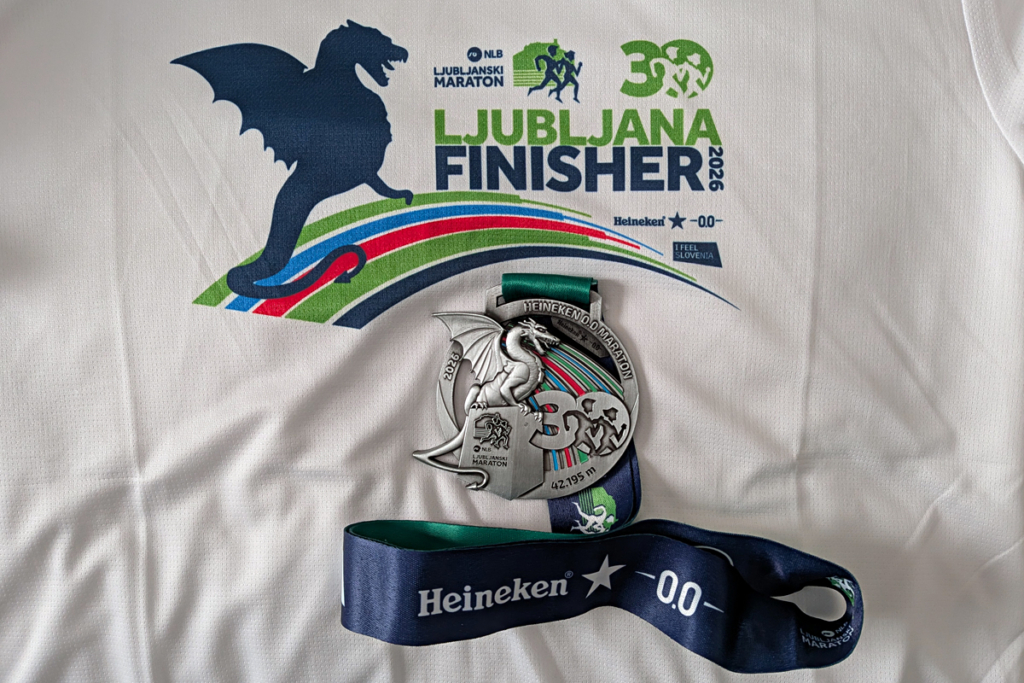 Ljubljana Marathon - Finisher Medal