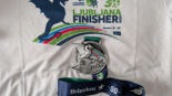 Ljubljana Marathon - Finisher Medal